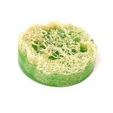 Rich Glycerin Soap With Embedded Exfoliating Loofah (Luffa) Slice (Availabe in Ocean Breeze, Argan, Goat Milk Variations) 4.9 oz