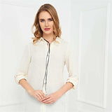 Eco-Friendly Women's Hemp Fabric, Long Buttoned Shirt