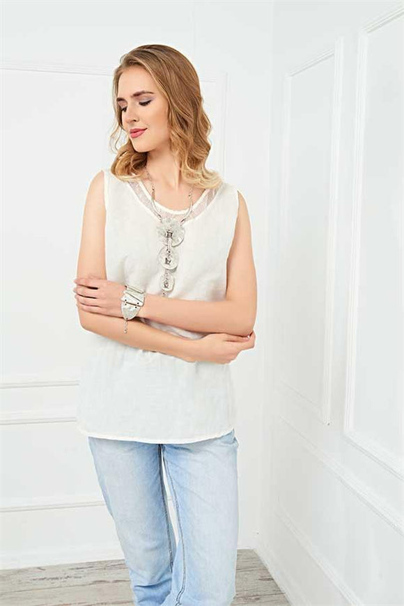 Eco-Friendly Hemp Sleeveless Top