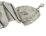 Chunky Bracelet - Handmade, Unique Design, Silver Plated, Hypoallergenic Jewelry, Suitable For Sensitive Skin, Perfect Gift For Her