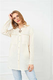 Eco-Friendly Women's Hemp Shirt With 4 Pockets