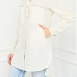 Eco-Friendly Women's Hemp Shirt With 4 Pockets