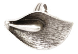 Calla Lily Ring - Handmade, Unique Design, Silver Plated, Hypoallergenic Jewelry, Suitable For Sensitive Skin,Perfect Gift For Her