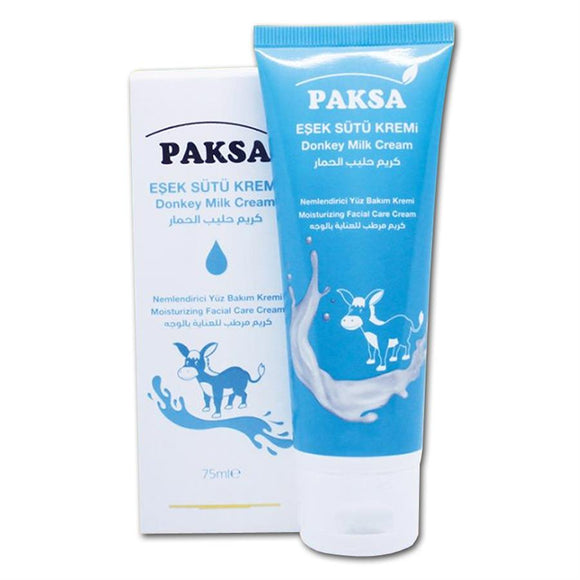 Donkey Milk Facial Cream, Effective Daily Moisturizer, Face Care Lotion With Anti-Aging Properties 2.5oz