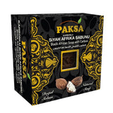 Paksa African Black Soap Bar With Carbon, Pure and Natural Acne Treatment -  Shea Butter, Coconut Oil and Charcoal, 5.2oz