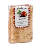 Natural Coconut Loofah Soap On A Rope - Exfoliating, Skin Healing & Rich Lather