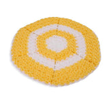 Handknitted Round Washcloth