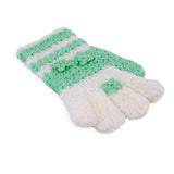 Handknitted Exfoliating Bath Gloves