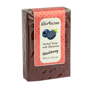 Blackberry Glycerine Soap With Evil Eye - Moisturizing & Revitalizing