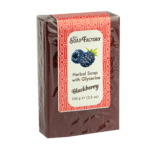 Blackberry Glycerine Soap With Evil Eye - Moisturizing & Revitalizing