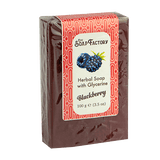 Blackberry Glycerine Soap With Evil Eye - Moisturizing & Revitalizing