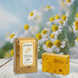 Daisy Glycerine Soap With Evil Eye - Moisturizing & Revitalizing