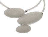 Clouds Necklace - Handmade, Unique Design, Silver Plated, Hypoallergic Jewelry, Perfect Gift For Her