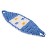 Handknitted Back Scrubing Washcloth