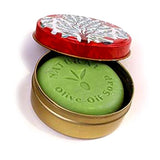 Natural Olive Oil Soap In Decorative Metal Box, 4.2oz