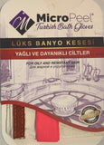 Micropeel Turkish Silk Bath Glove For Oily Skin